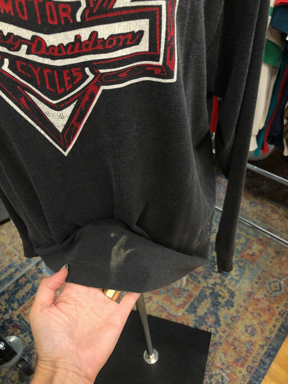 Rare Vintage 1980's Harley Long Sleeve