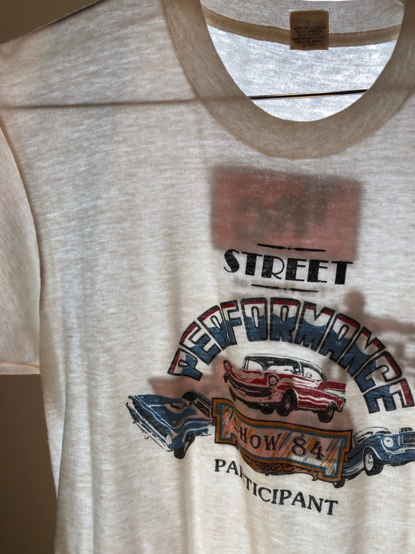 Vintage 1984 Street Performance Car Show Tee