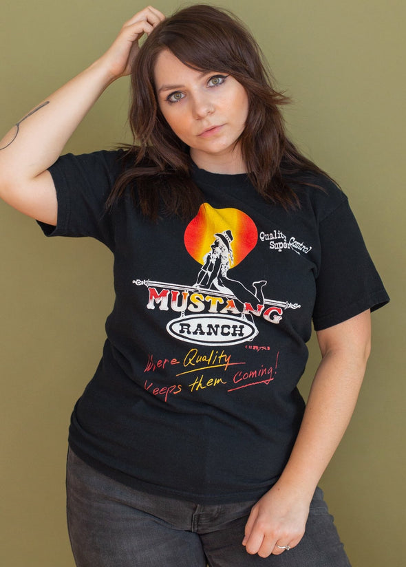 Vintage 1992 Mustang Ranch Tee