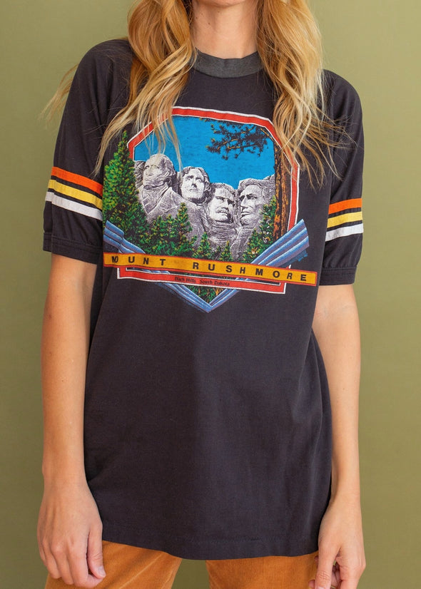 Vintage 80s/90s Mount Rushmore Athletic Tee