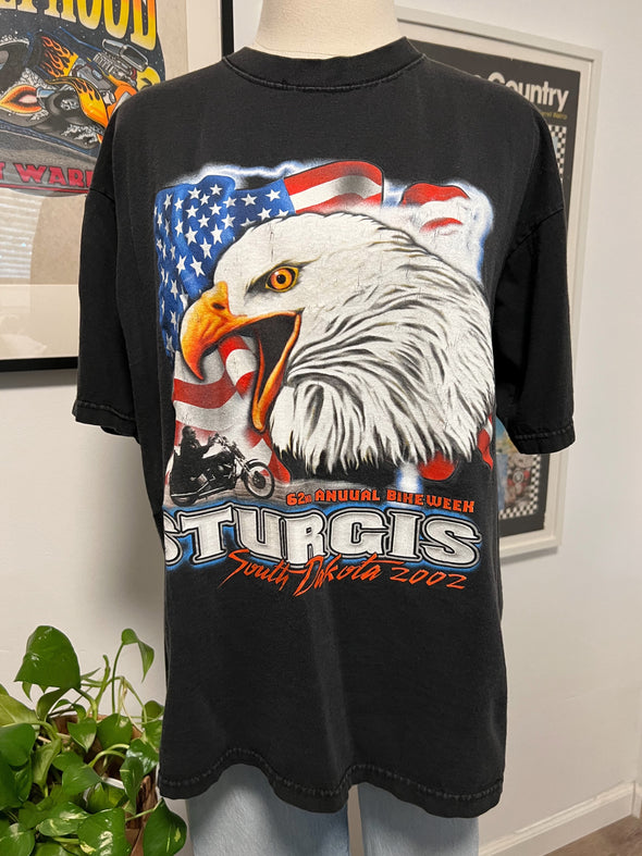 Vintage 2002 Sturgis Bike Week Tee