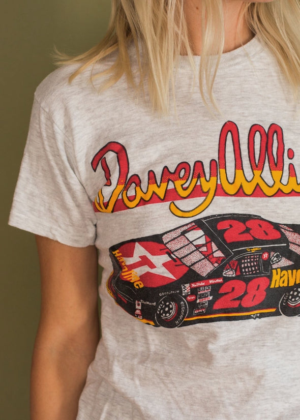 Vintage Davey Allison NASCAR Tee