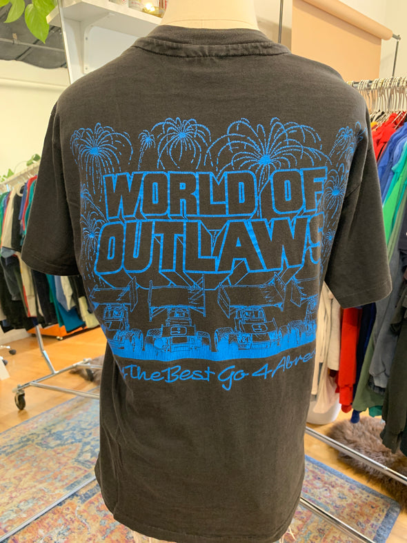Vintage 1991 California World of Outlaws Racing Tee