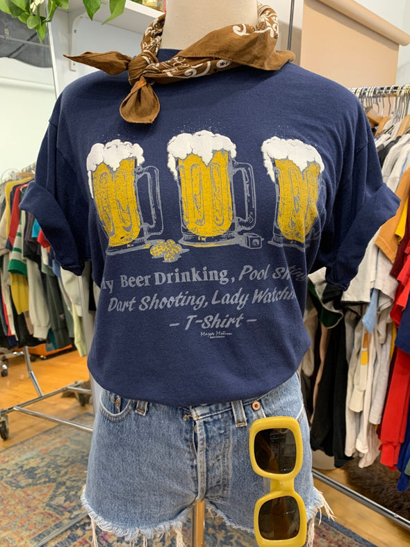 Vintage 80's Funny Beer Tee