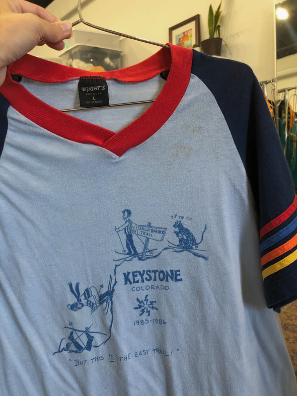 Vintage 1986 Keystone CO Tee