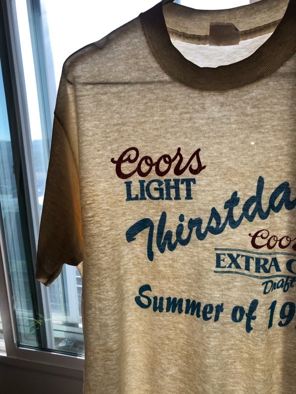 Vintage Coors Light Summer 1992 Tee