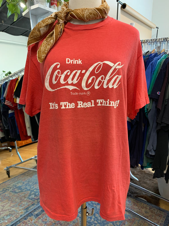 Vintage 1980's Faded Coca-Cola Tee