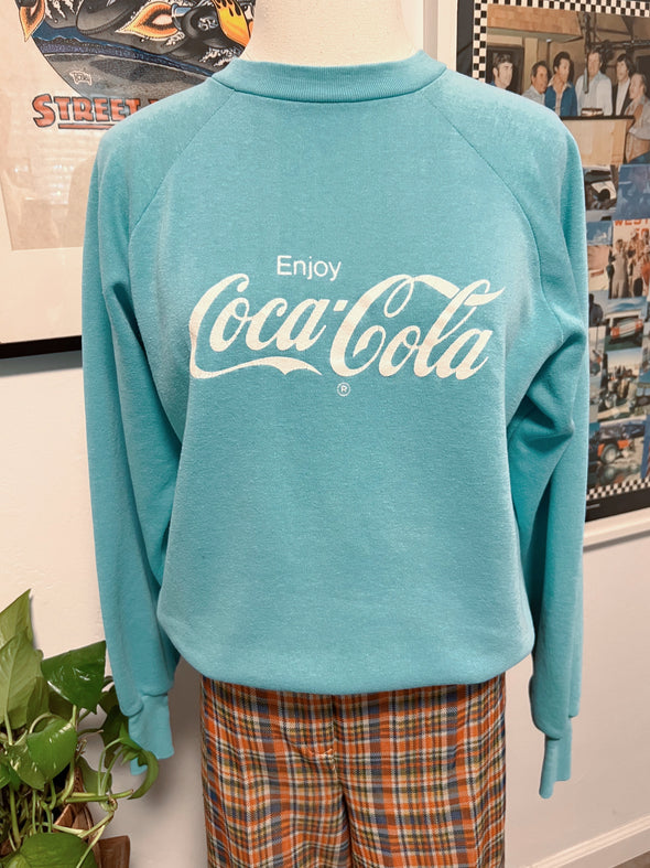 Vintage 80’s Enjoy Coca-Cola Sweatshirt