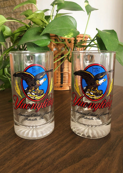 Vintage Yuengling Beer Glasses