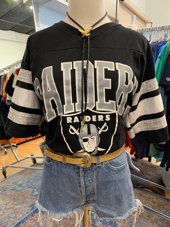 Vintage 1990 Raiders Jersey Tee