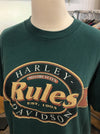 Vintage 1992 Harley Rules Tee