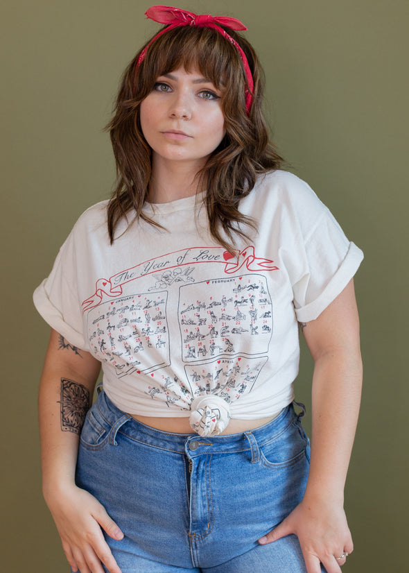 Vintage 90s Year of Love Tee
