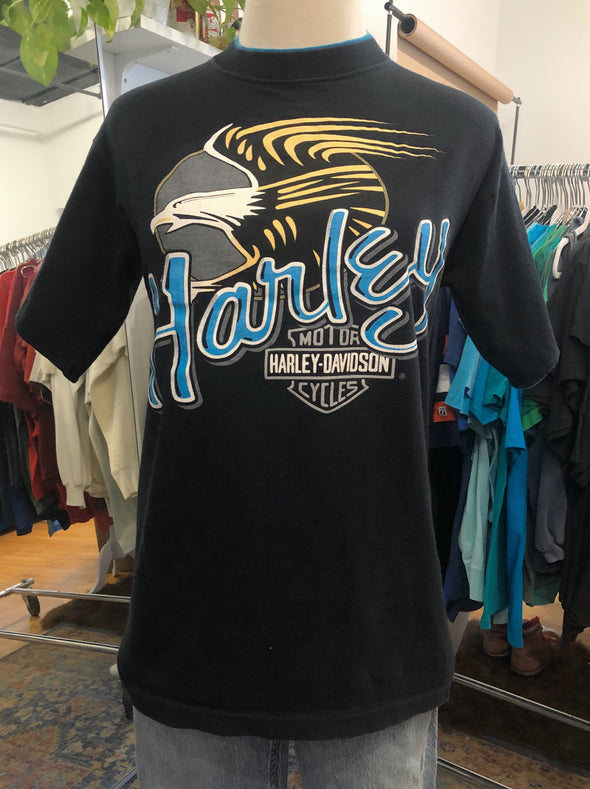 Vintage 1992 Two Tone Harley Baltimore Tee