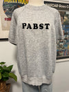 Pabst Beer Short Sleeve Iron On Sweatshirt