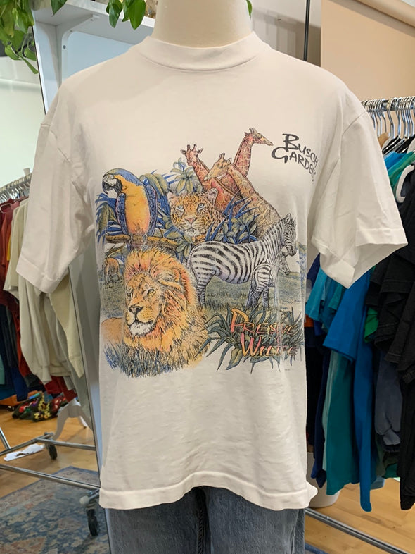 Vintage 90's San Segal Busch Garden Tee