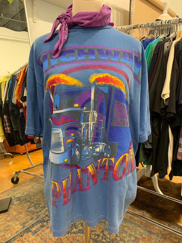 Vintage 90's Highway Phantom Trucking Tee