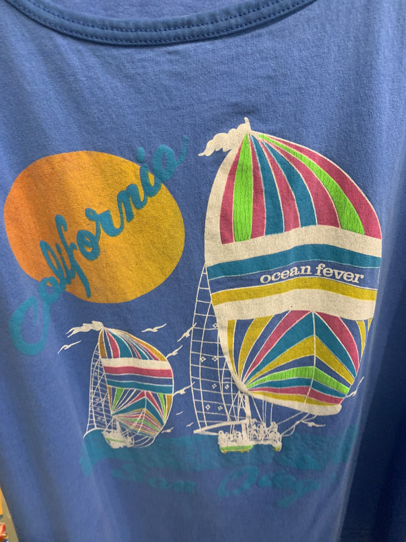 Vintage 1980's San Diego California Boxy Tank