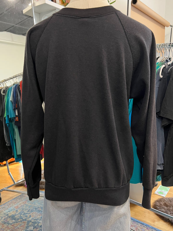 Vintage 1980's Neon Nights Biker Sweatshirt