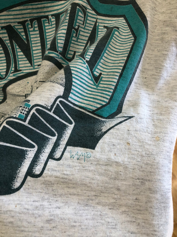 Vintage 90s Montreal Raw Hem Tee