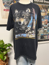 Vintage 90’s CMJ Wolf Tee