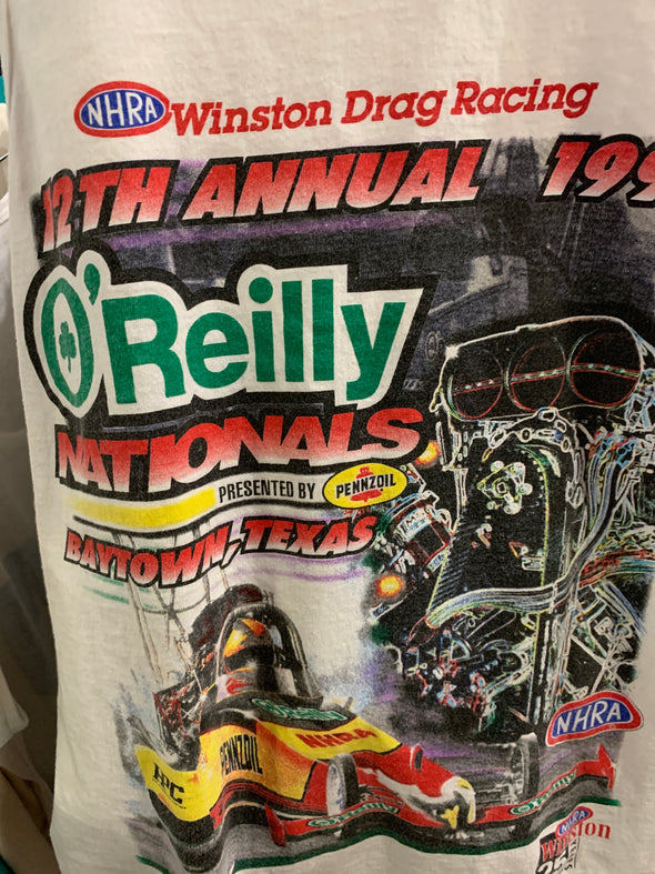 Vintage 1999 Texas NHRA Drag Racing Tank