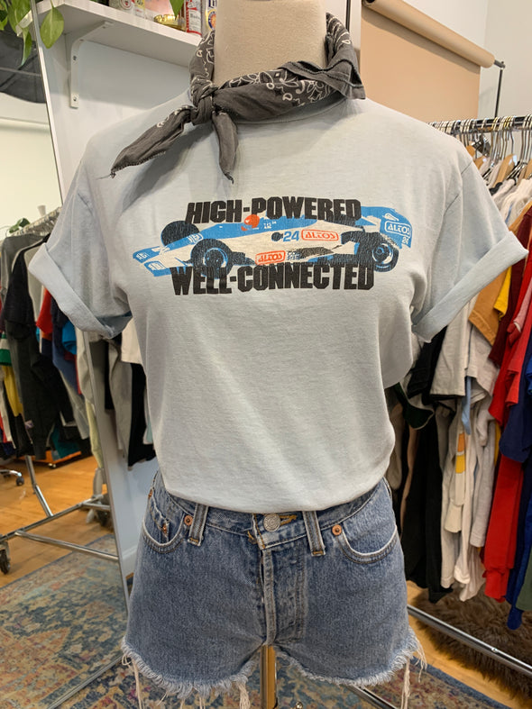 Vintage 90's Grungy Drag Racing Tee