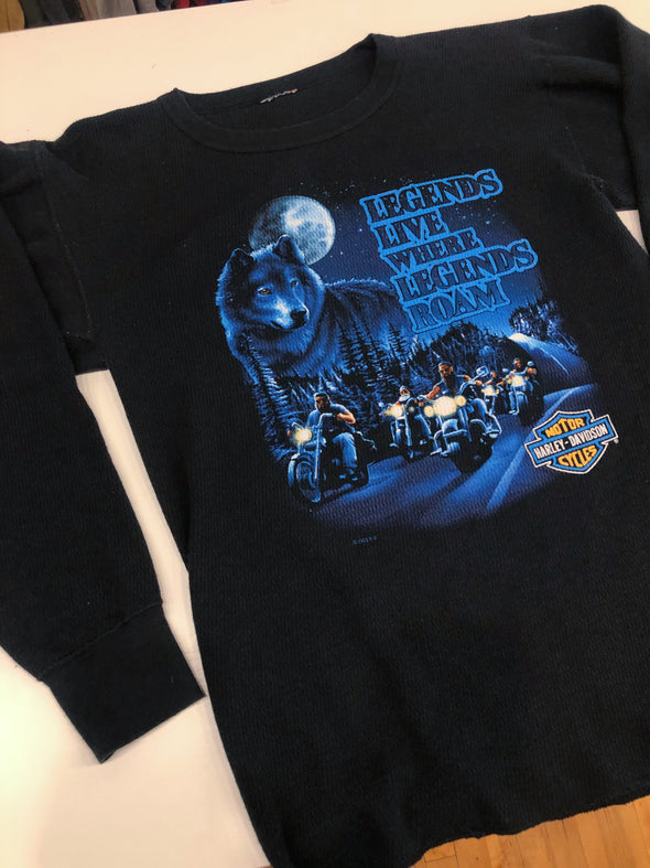 Vintage 1995 Legends Roam Harley Thermal