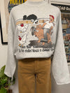 Vintage 1989 Funny Hogs and Chicks Sweatshirt
