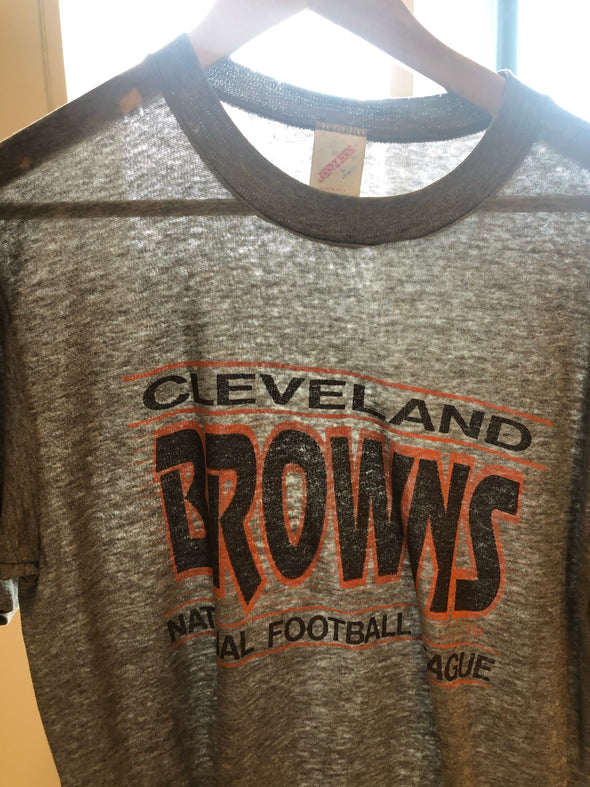 Vintage 1980s Thin Cleveland Browns Tee