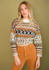 Vintage Reworked Cropped Sweater