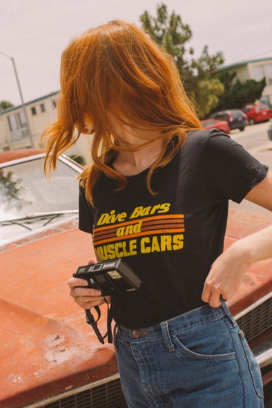 Dive Bars and Muscle Cars Tee