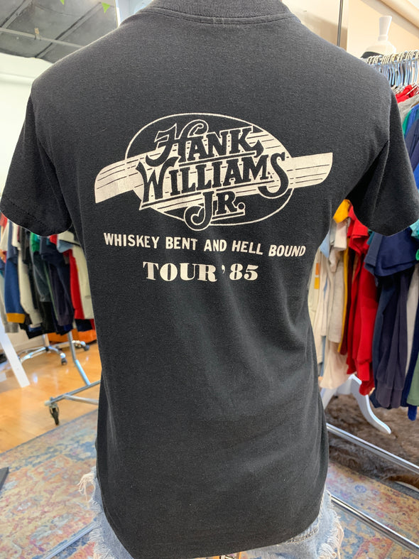 Vintage 1985 Hank Jr. Bocephus Tour Tee