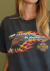 Vintage 1995 Harley Eagle Flame Tee