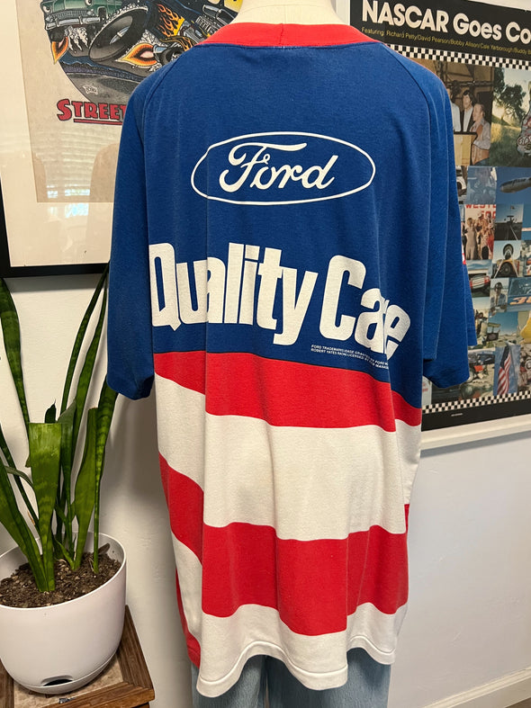 Vintage 90's All Over Print NASCAR Tee