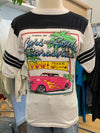 Vintage 1987 Sarasota Cars and Rods Ringer Tee