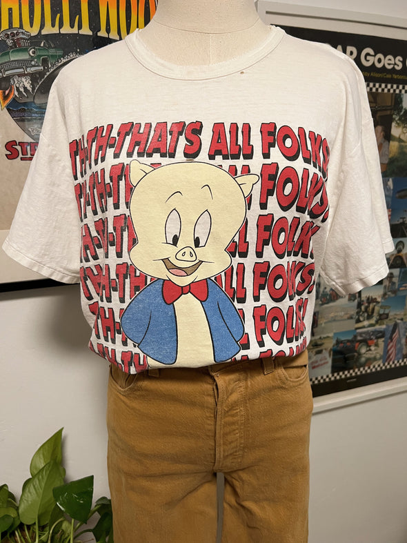 Vintage 1993 Porky the Pig Tee