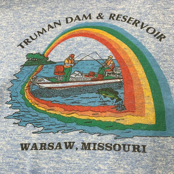 Vintage 1980's Truman Dam Ringer Tee