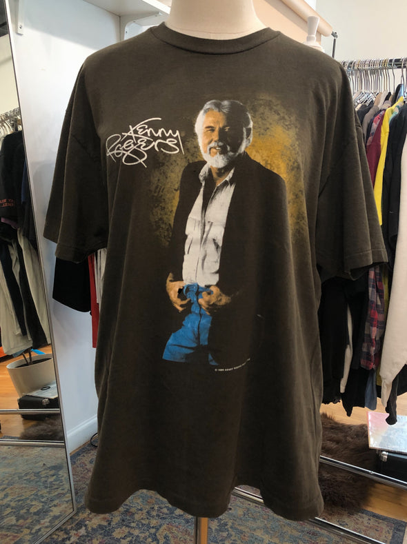Vintage 1989 Kenny Rogers Faded Tee