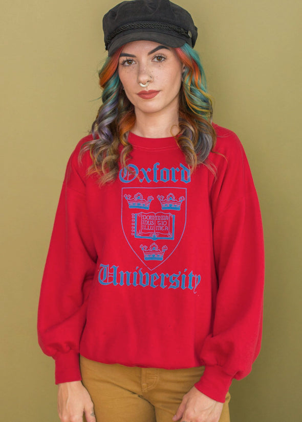 Vintage Oxford University Sweatshirt