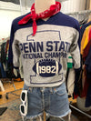 Vintage 1982 Penn State Jersey Style Tee
