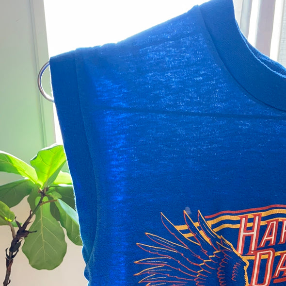 Vintage 1988 Harley Muscle Tank