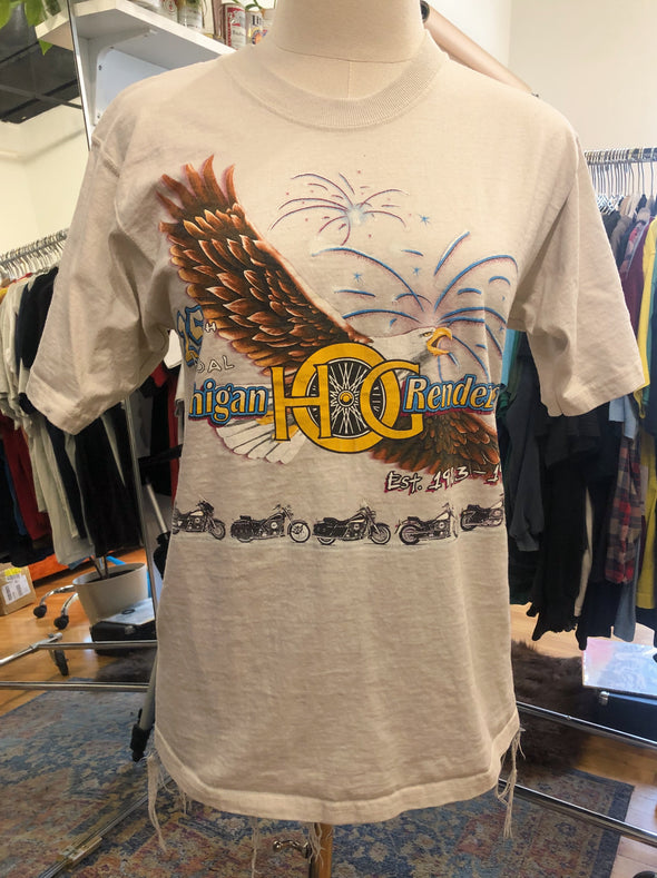 Vintage 1998 Harley HOG Rendezvous Tee