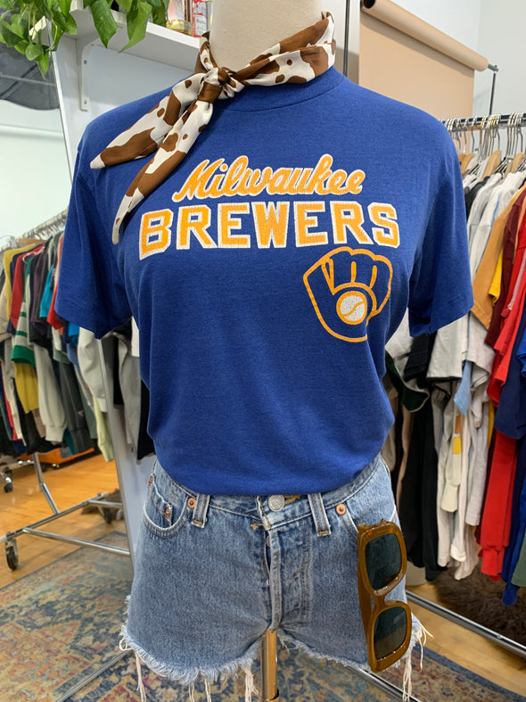 Vintage 80's Milwaukee Brewers Tee