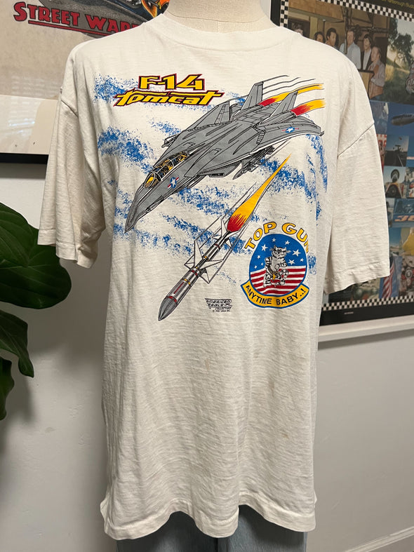 Vintage 1987 F-14 Tomcat Top Gun Tee