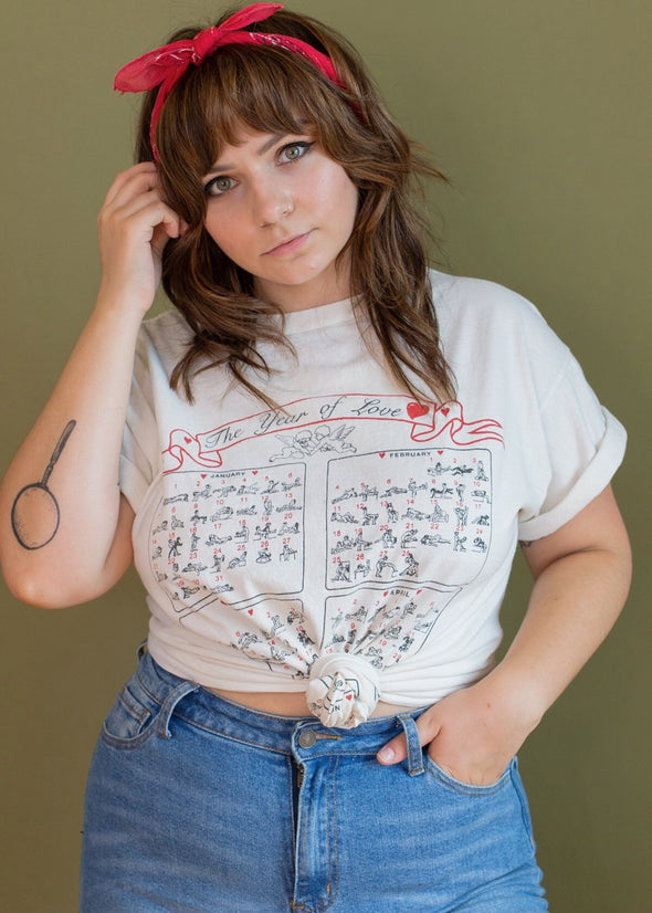 Vintage 90s Year of Love Tee