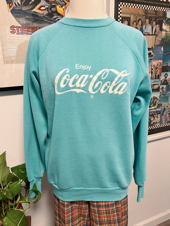 Vintage 80’s Enjoy Coca-Cola Sweatshirt