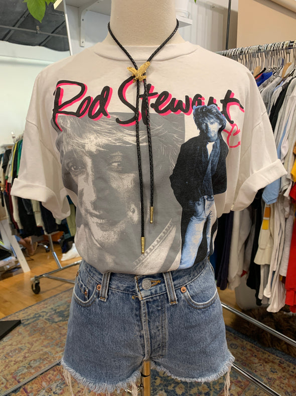 Vintage 1992 Rod Stewart Vagabond Heart Tour Tee