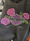 Vintage 1991 Harley 3D Emblem Lace Tank