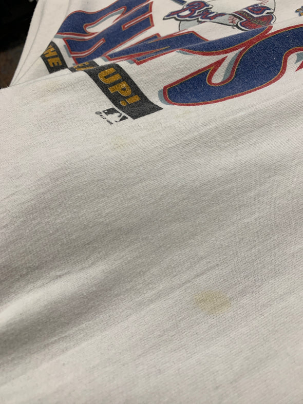 Vintage 1992 NL Champs Braves World Series Sweatshirt