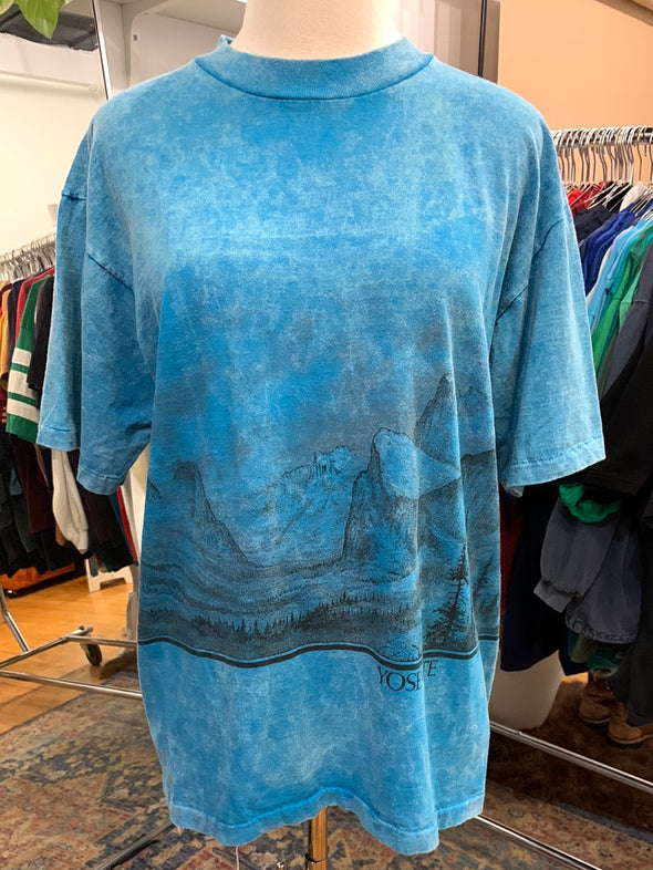 Vintage 1988 Acid Wash Yosemite Tee